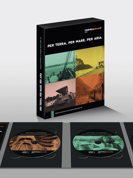 COFANETTO 3 DVD - PER TERRA, PER MARE, PER ARIA. Viaggi intorno al mondo negli anni '20